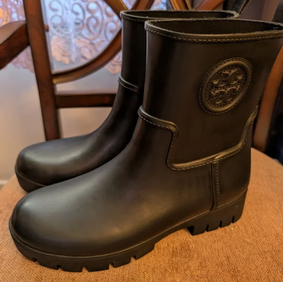 Tory Burch Ankle Rain Boots - Picture 2 of 9